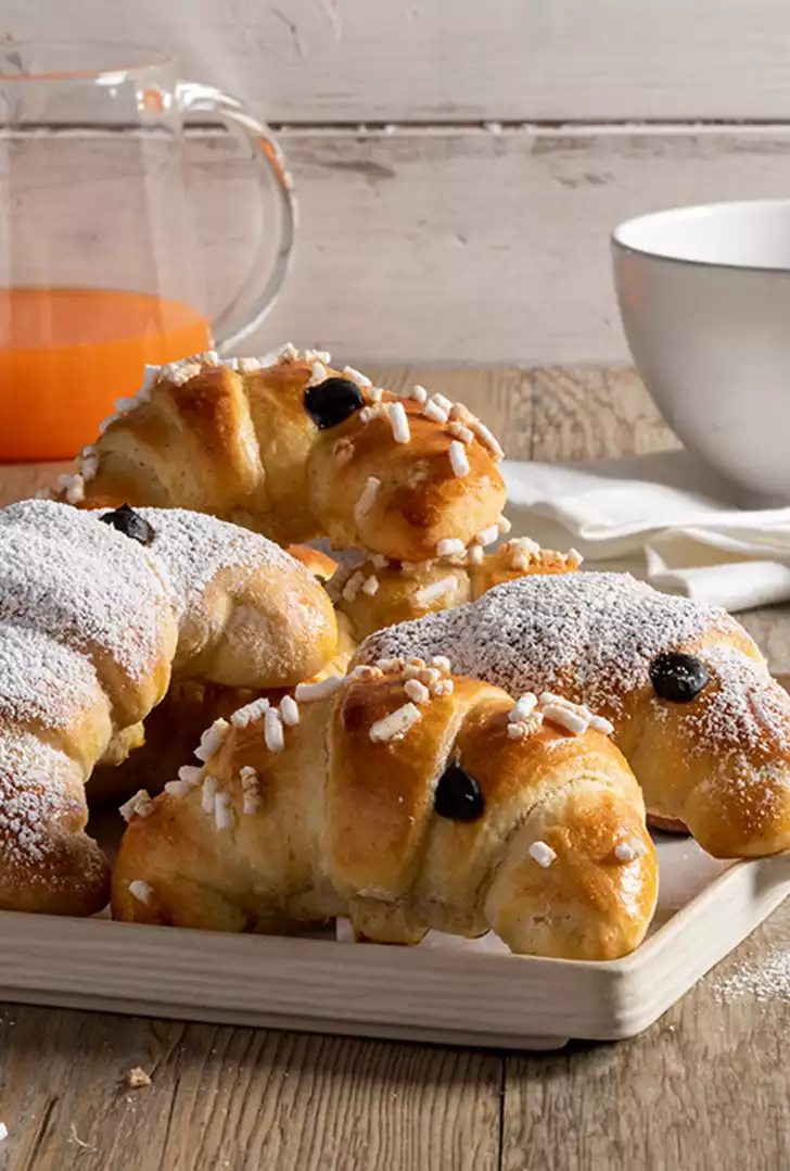 Mini croissant farciti