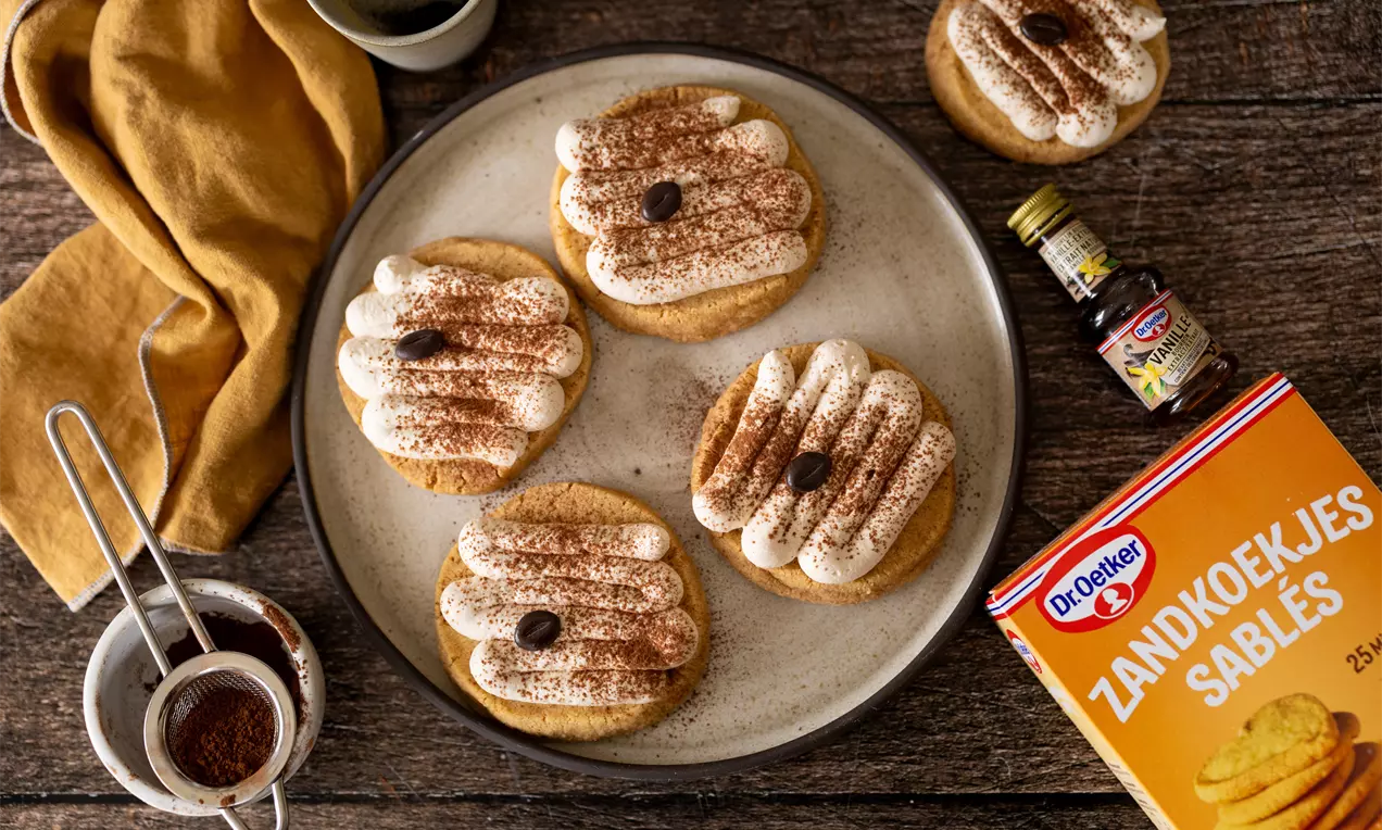 Tiramisu koekjes