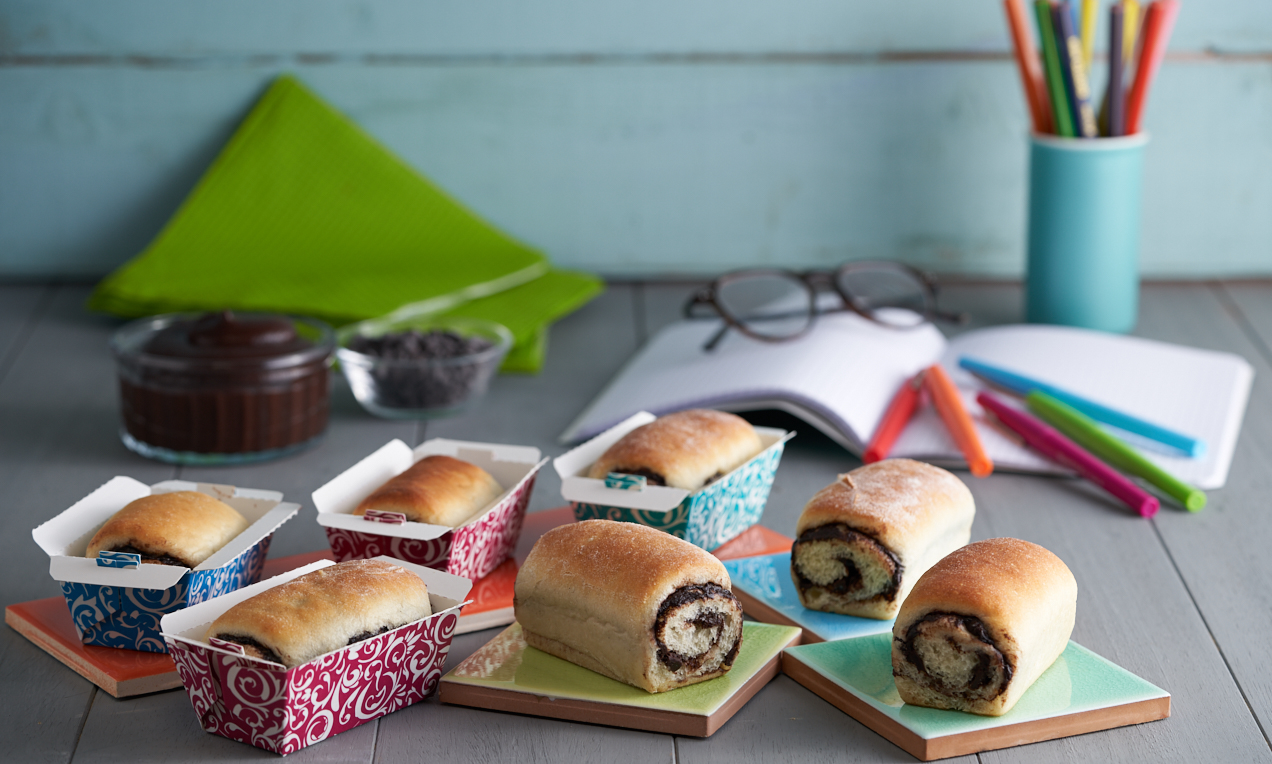 Mini plumcake allo yogurt greco e cioccolato