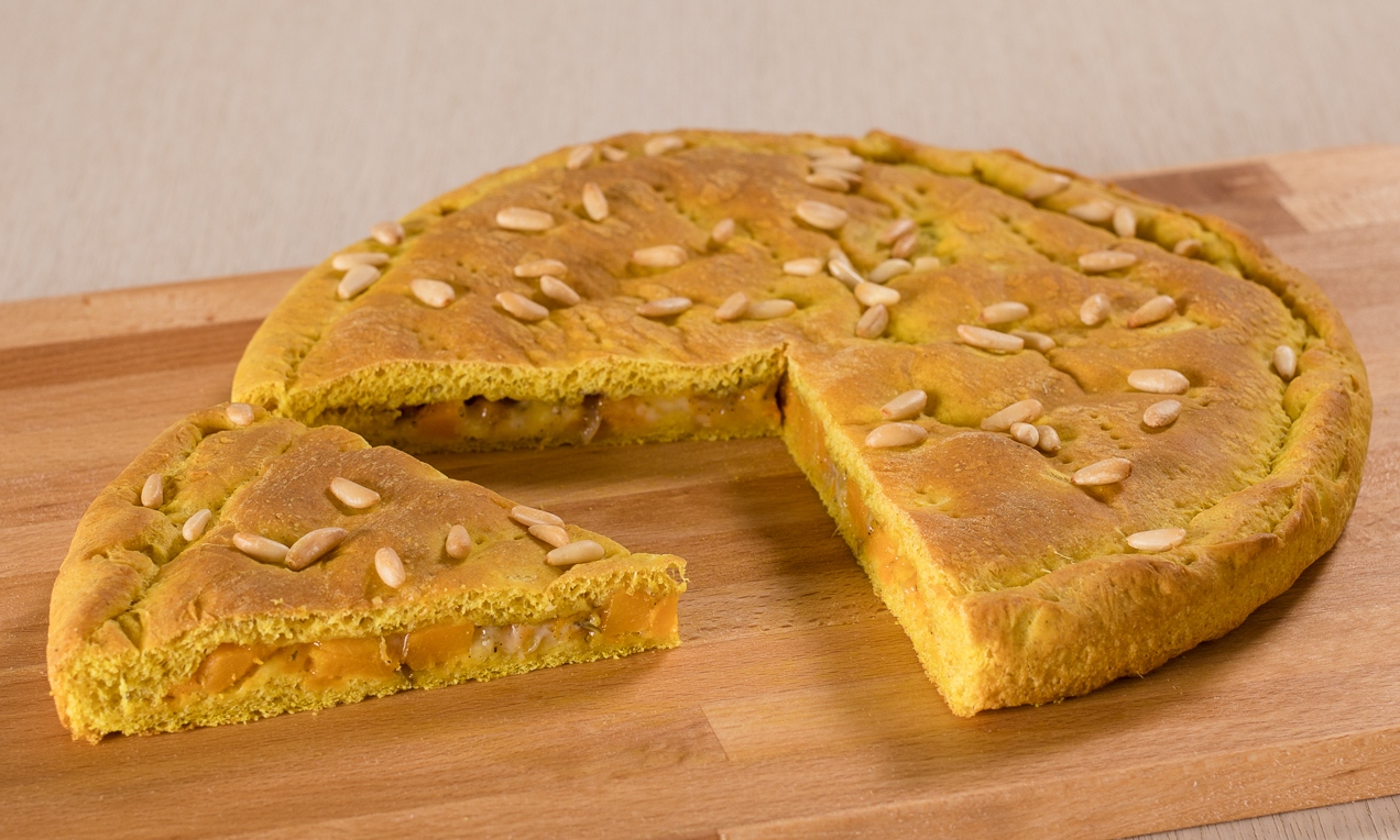 Focaccia alla curcuma