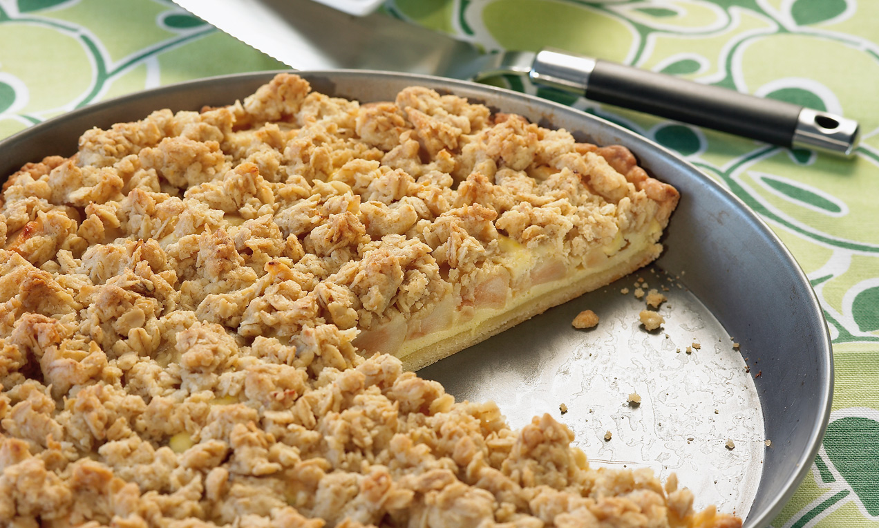 Crumble aux pommes australien Recette | Dr. Oetker