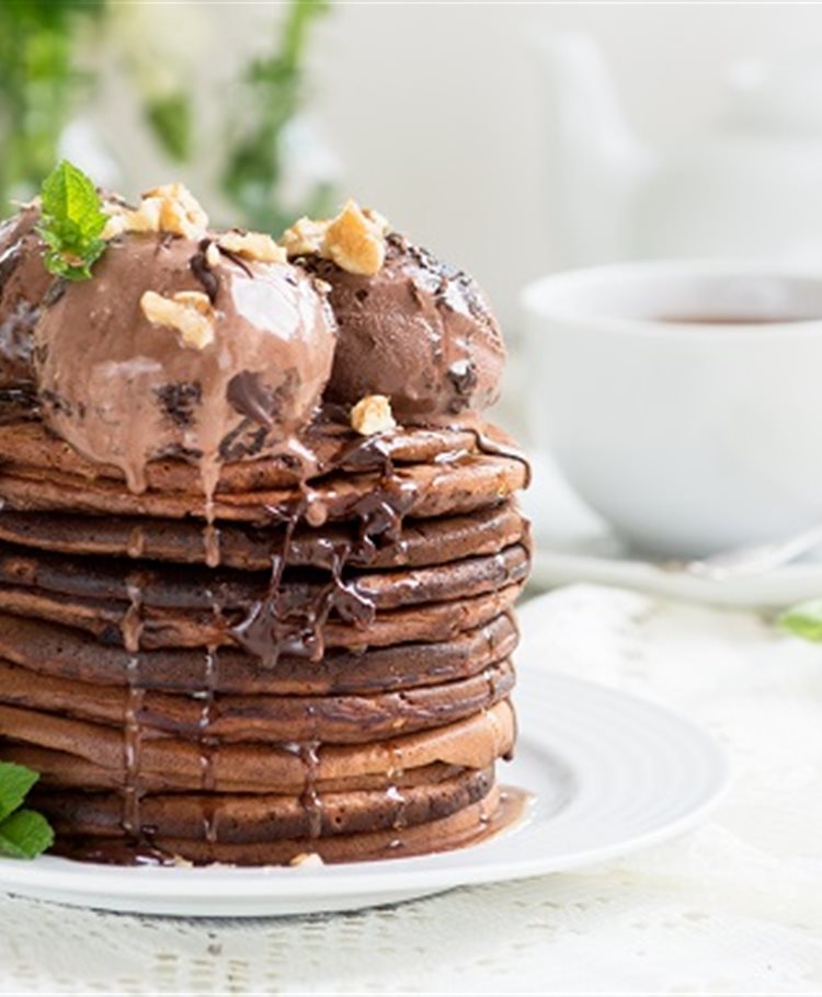 Ice Cream Chocolate Pancakes Recipe | Dr. Oetker
