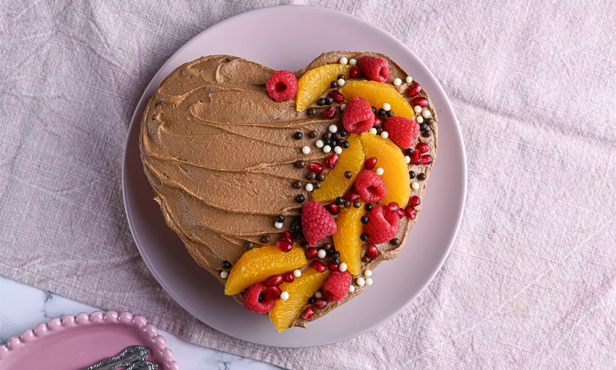 Шоĸоладова торта сърце