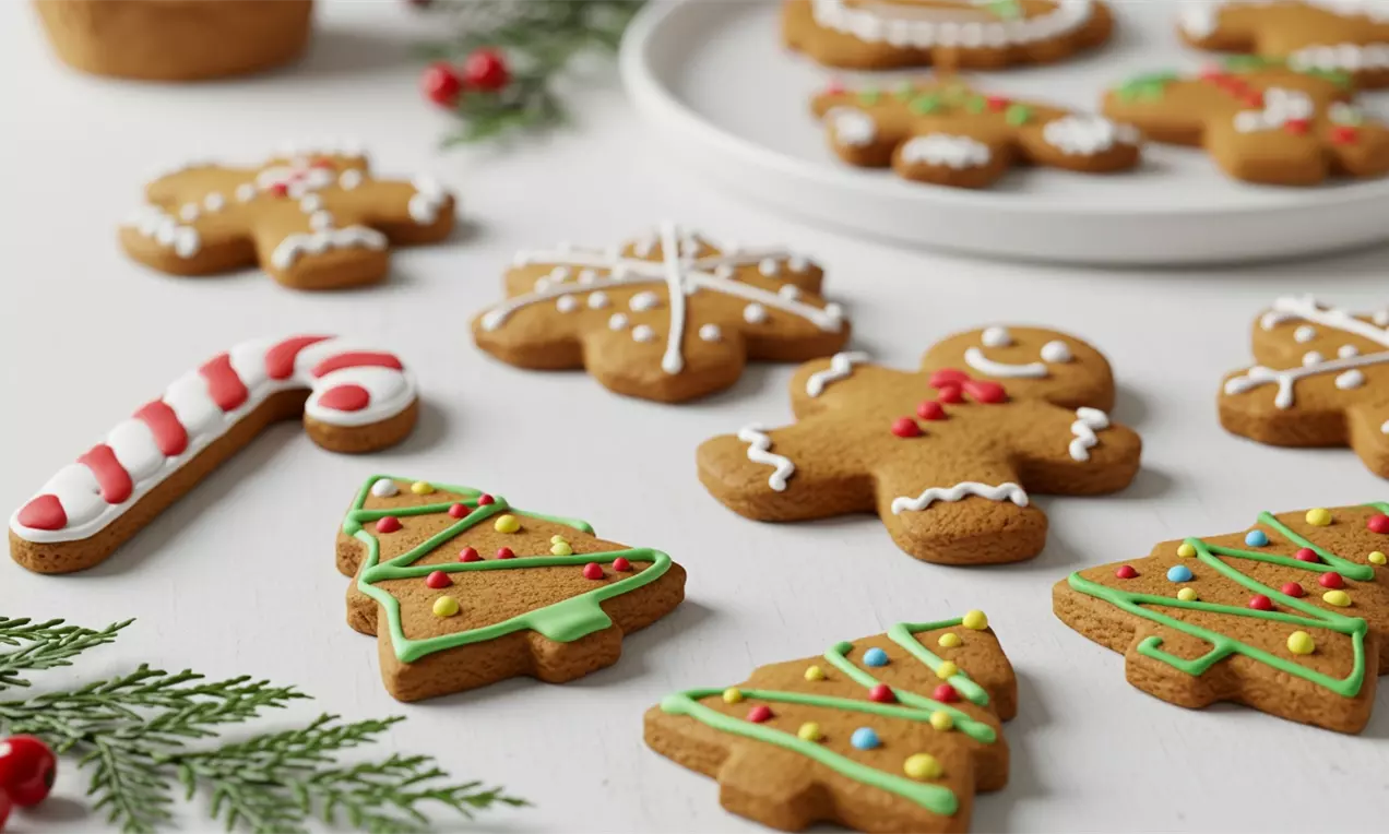 Коледни джинджифилови сладки