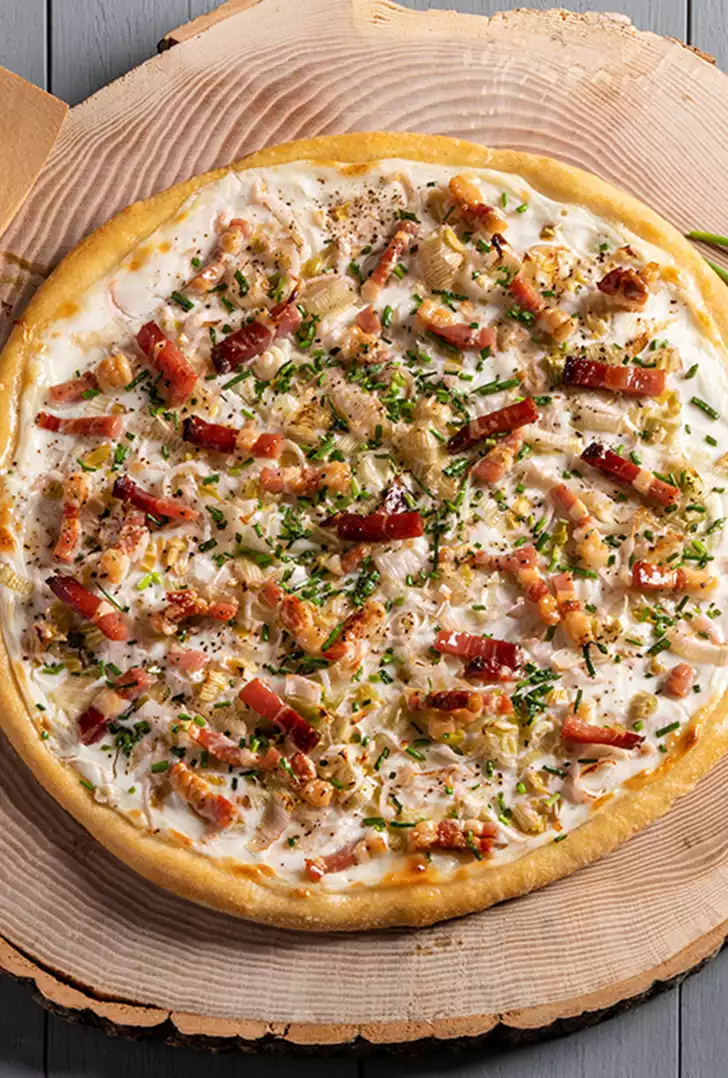 Pizza alsaziana