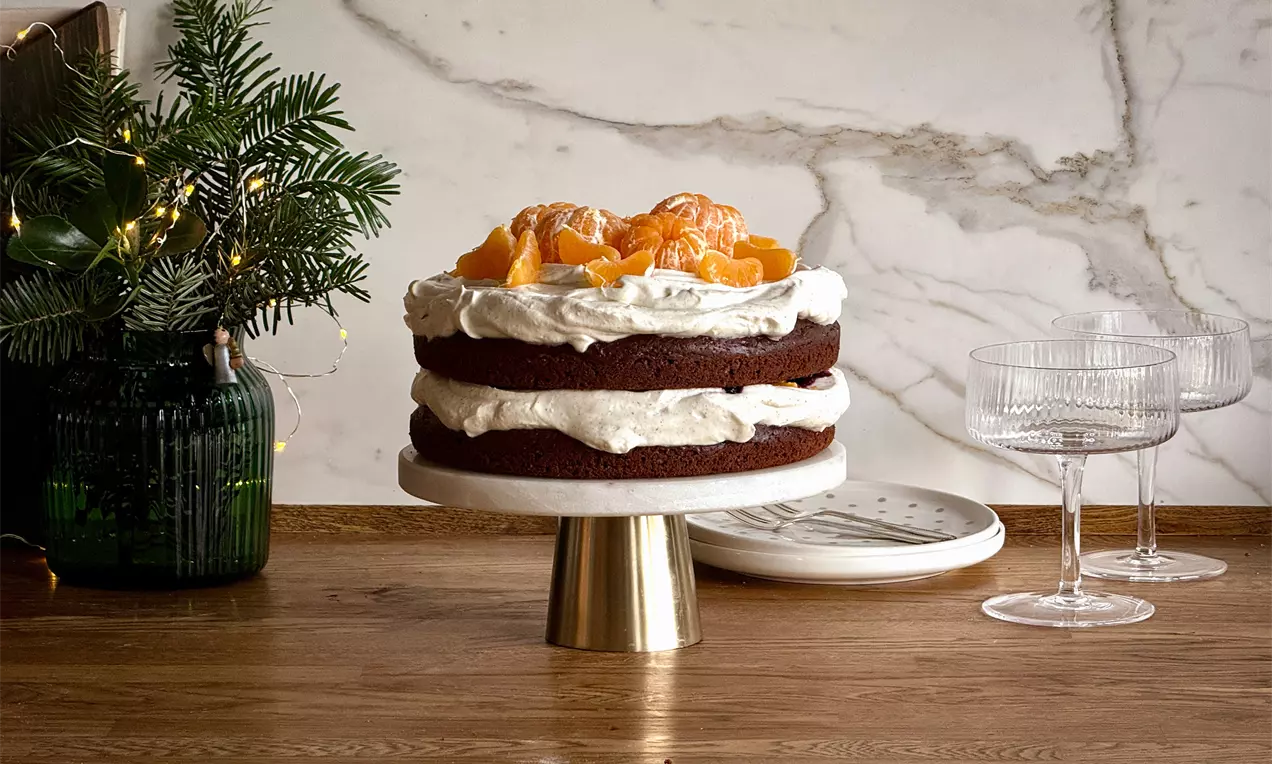 Шоколадова Виктория с мандарини