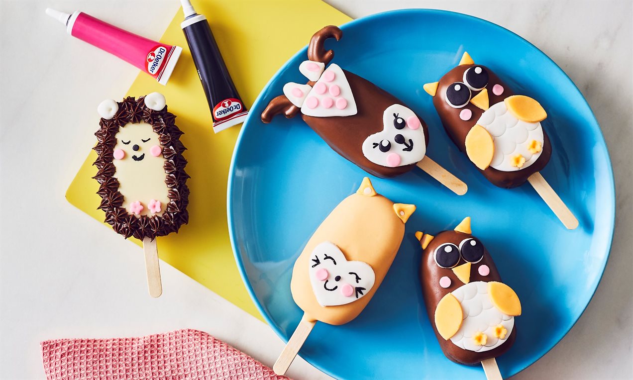 Kawaii Woodland Creature Cakesicles