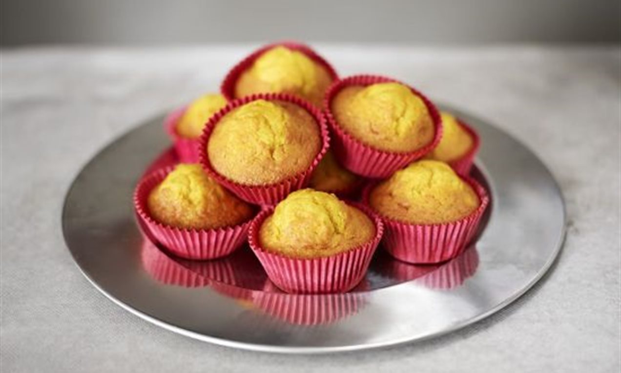 Saffransmuffins Recept Dr. Oetker
