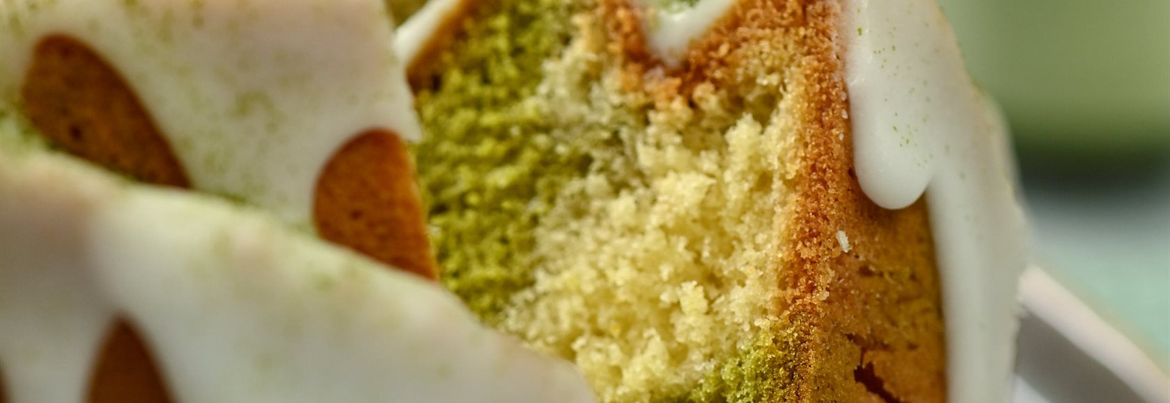 Kasvipohjainen Matcha Bundt-kakku Reseptit | Dr. Oetker