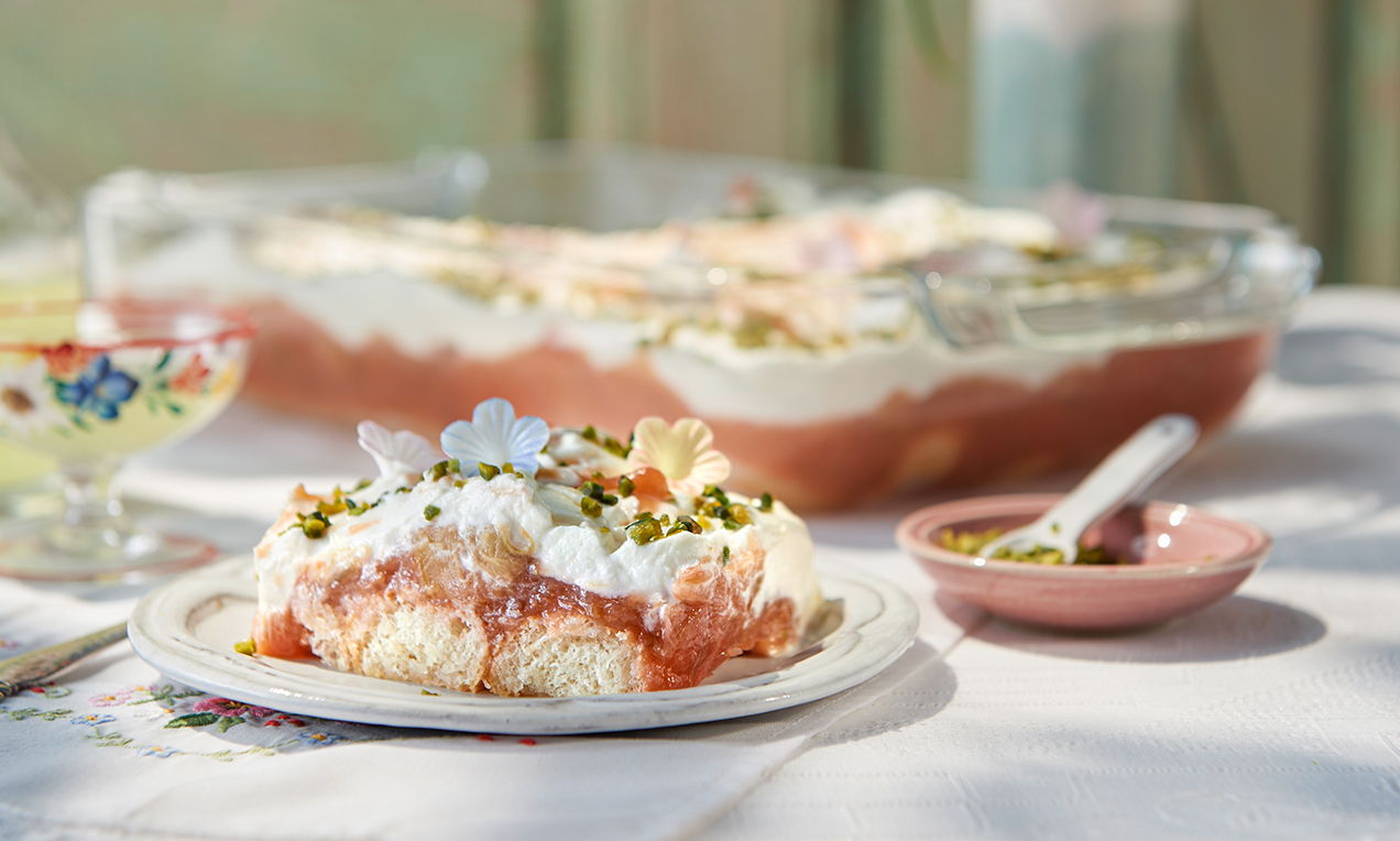 Rhabarber-Tiramisu Rezept | Dr. Oetker Rhabarber-Tiramisu Rezept | Dr. Oetker