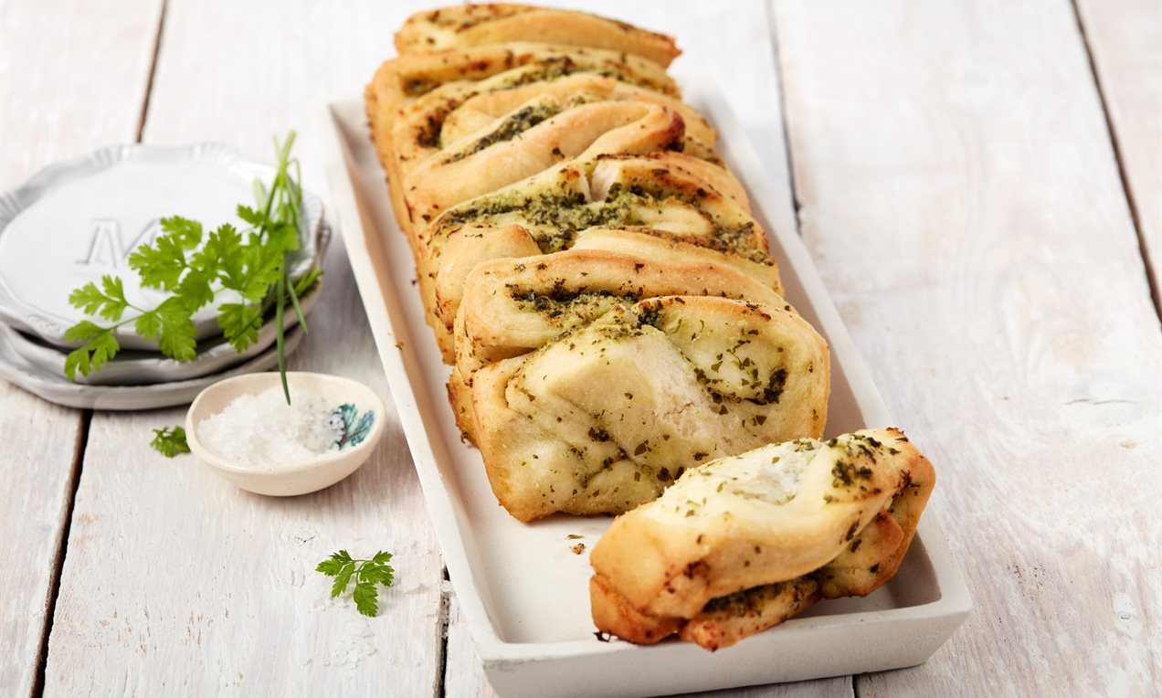 Schnelles Kräuterzupfbrot HF 5140 Dr. Oetker_Feindaten