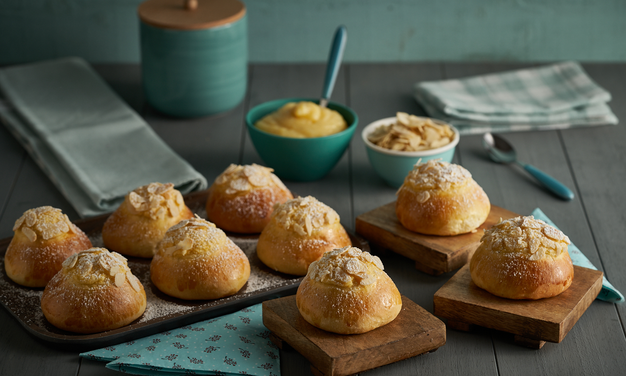 Veneziane allo yogurt e mandorle