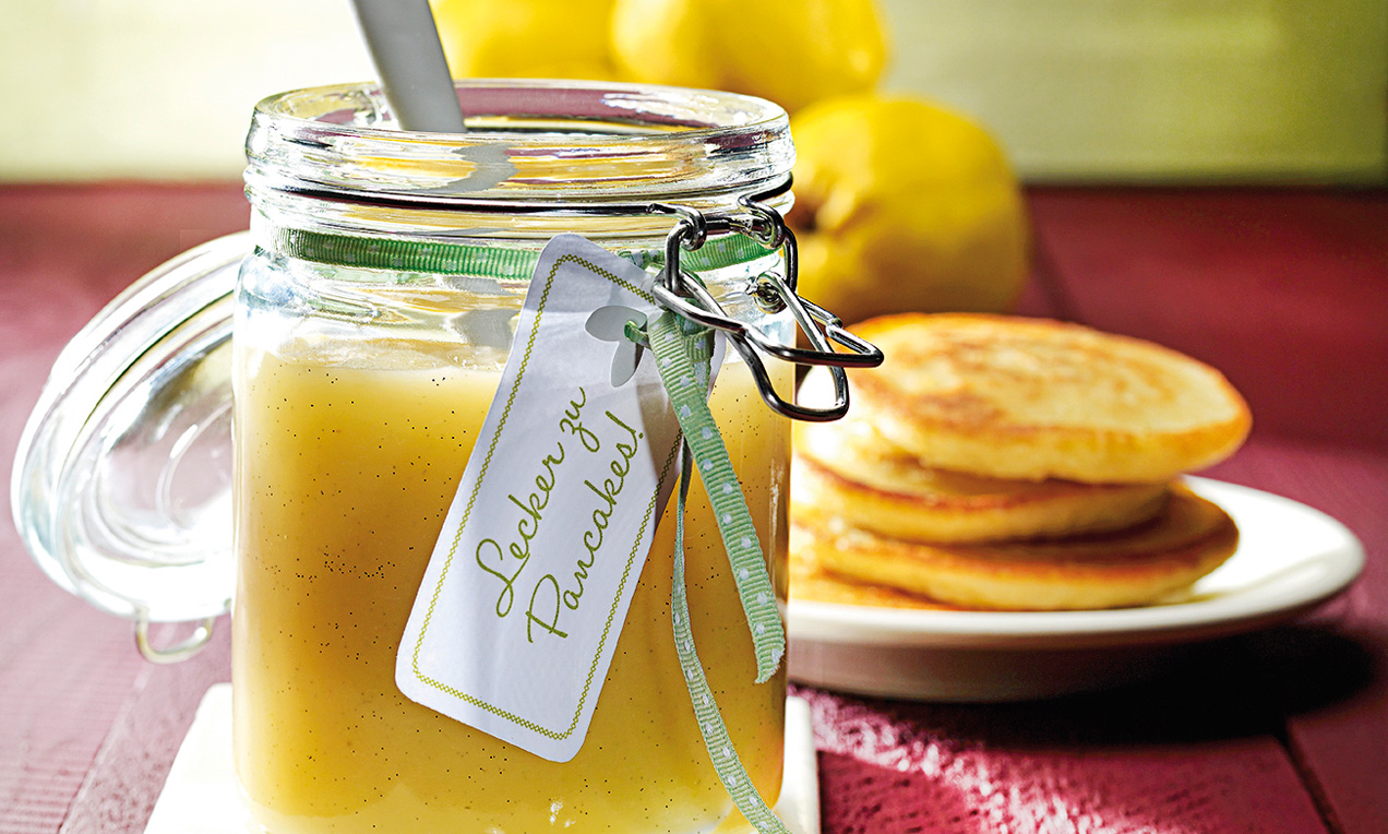 Compote de coings aux pommes Recette Dr. Oetker