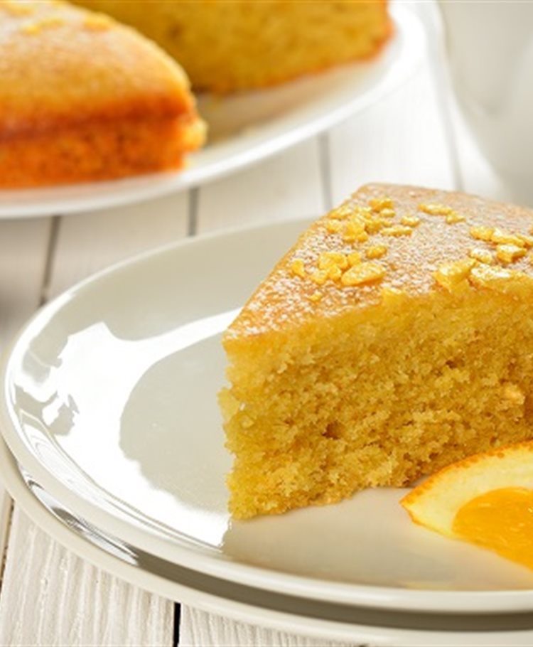 Oats & Orange Butter Cake