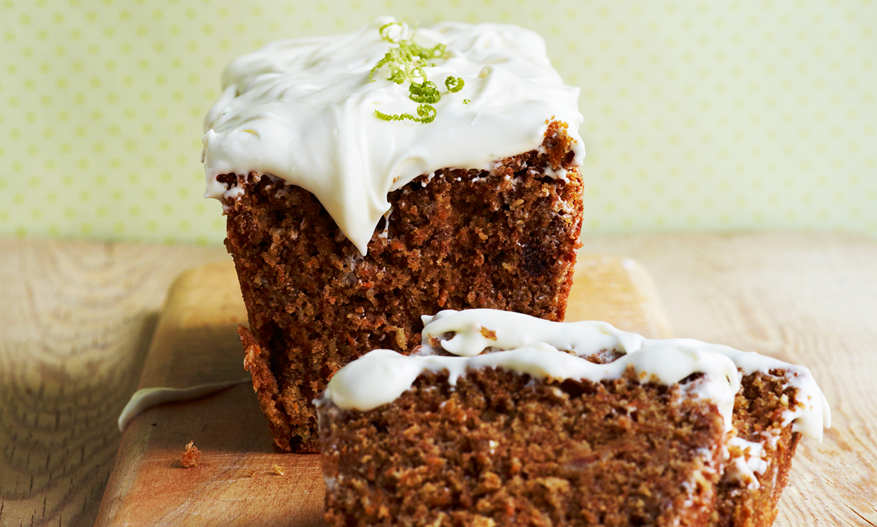 Gulerodskage med creamcheese frosting Opskrift Dr. Oetker