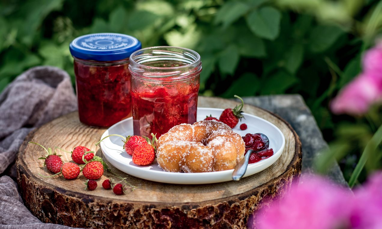 Конфитюр от горски ягоди Pецепта | Dr. Oetker