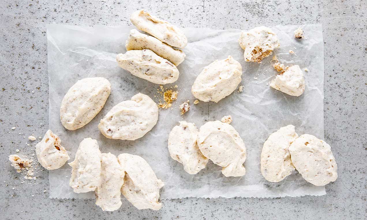 Meringues vanillechocolat Recette Dr. Oetker