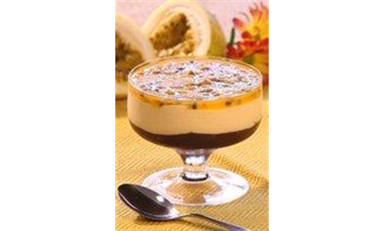 Mousse de Maracujá com Chocolate Receita | Dr. Oetker