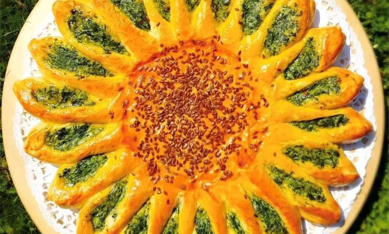 Suncokreta punjenog špinatom i ricotta sirom