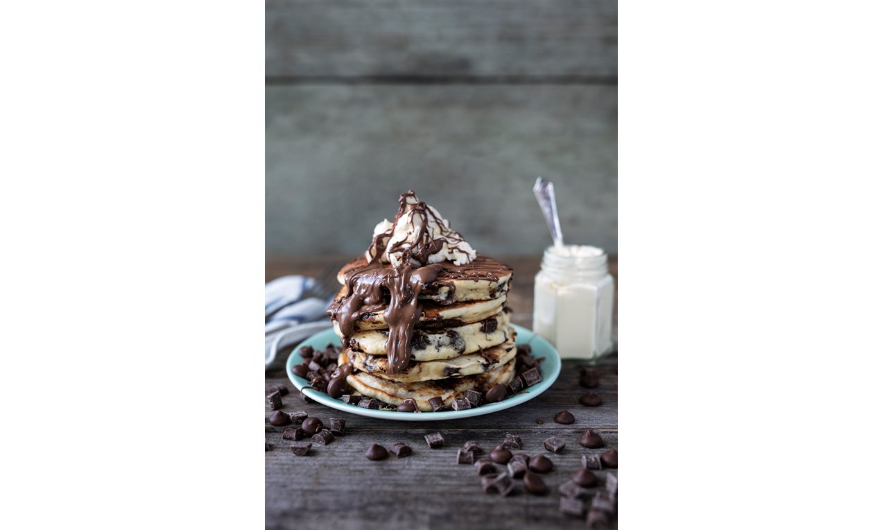 Dr. Oetker Chocolate Chip Pancakes Recipe | Dr. Oetker