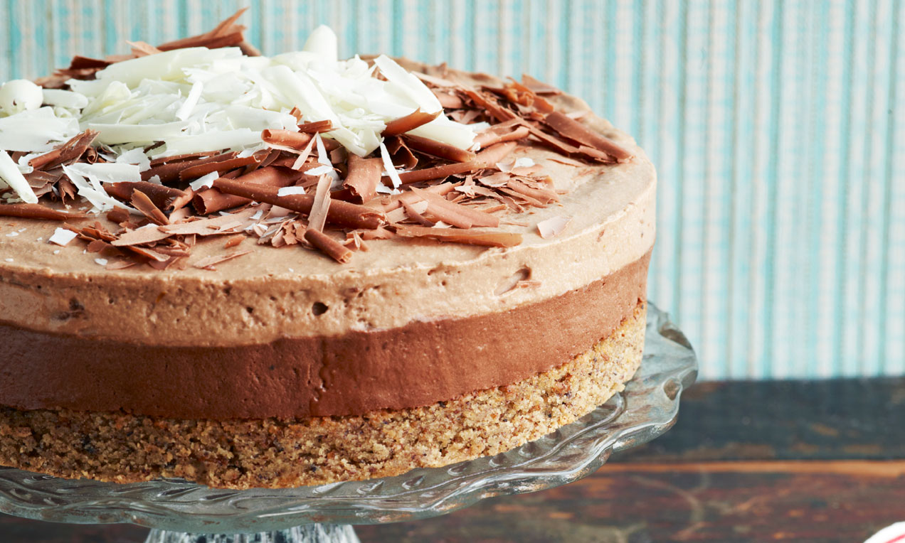 Kolmen suklaan kakku Reseptit | Dr. Oetker