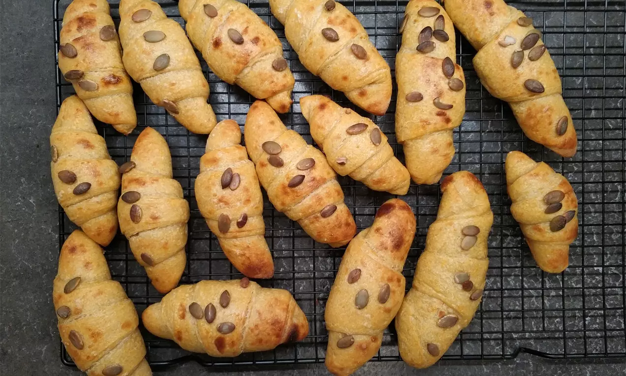 Kiflice s puter tikvom