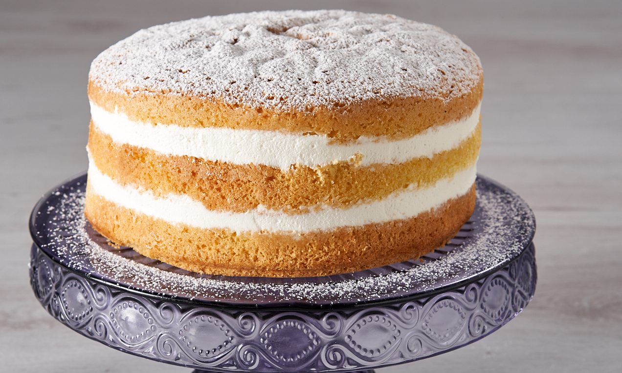 Ricetta Torta Paradiso Con Crema Al Latte Paneangeli